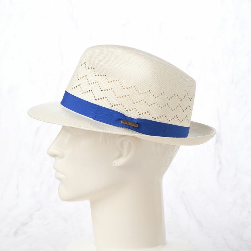 オメロオルテガのパナマハット ZIG ZAG（ジグザグ） ホワイト
