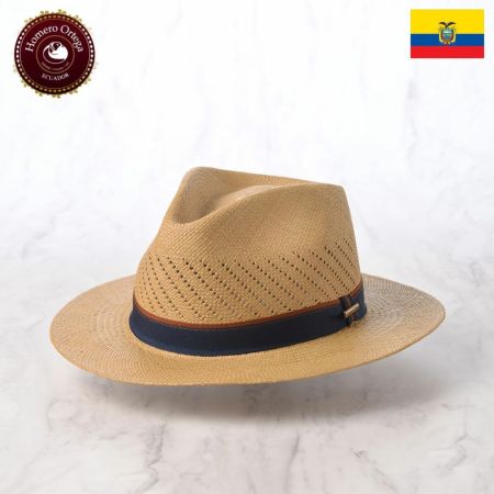 Homero Ortegaパナマハット Homero Ortega パナマハット ストローハット 中折れハット オフ