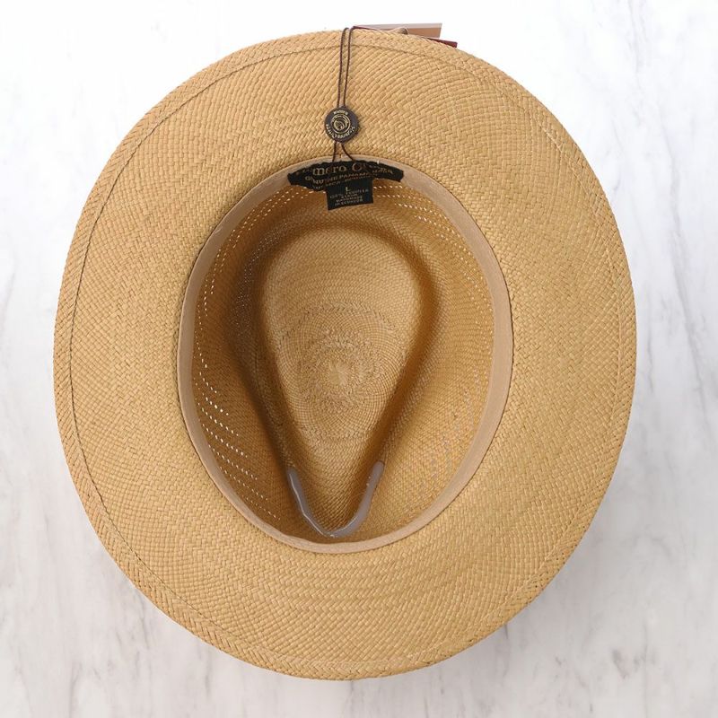 オメロオルテガのパナマハット SICILIANO PLUMILLA FC（シシリアーノ プルミージャ FC） ベージュ