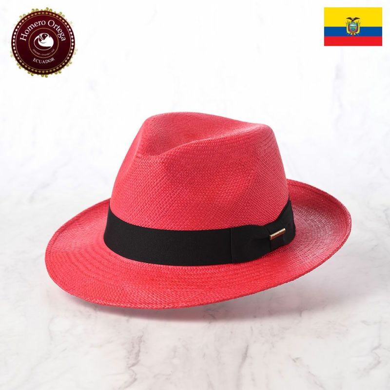 オメロオルテガのパナマハット ARCADIA（アルカディア） レッド