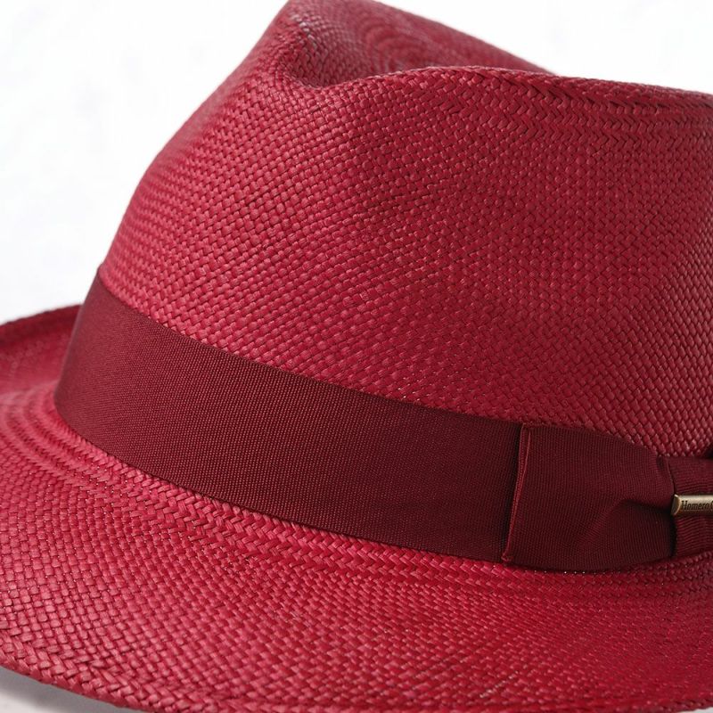 オメロオルテガのパナマハット ARCADIA（アルカディア） ワインレッド