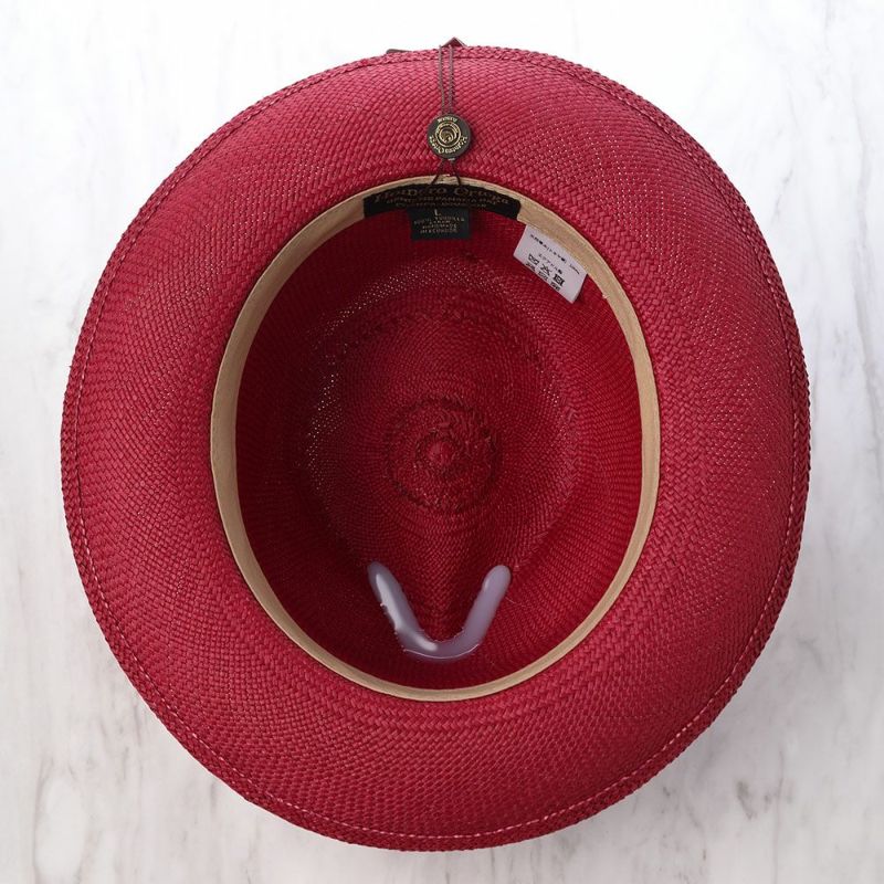 オメロオルテガのパナマハット ARCADIA（アルカディア） ワインレッド