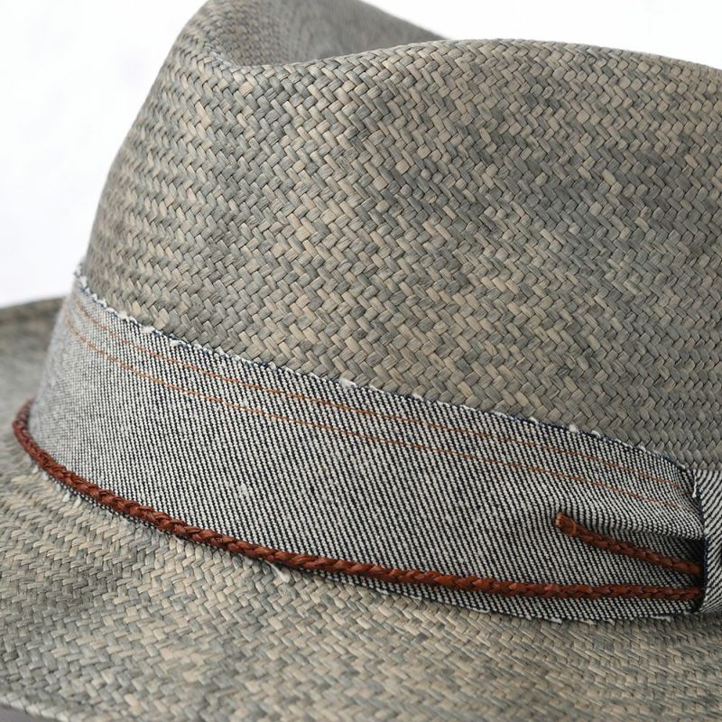 オメロオルテガのパナマハット MOUSE RIVER VINTAGE（マウスリバー ヴィンテージ） グレー