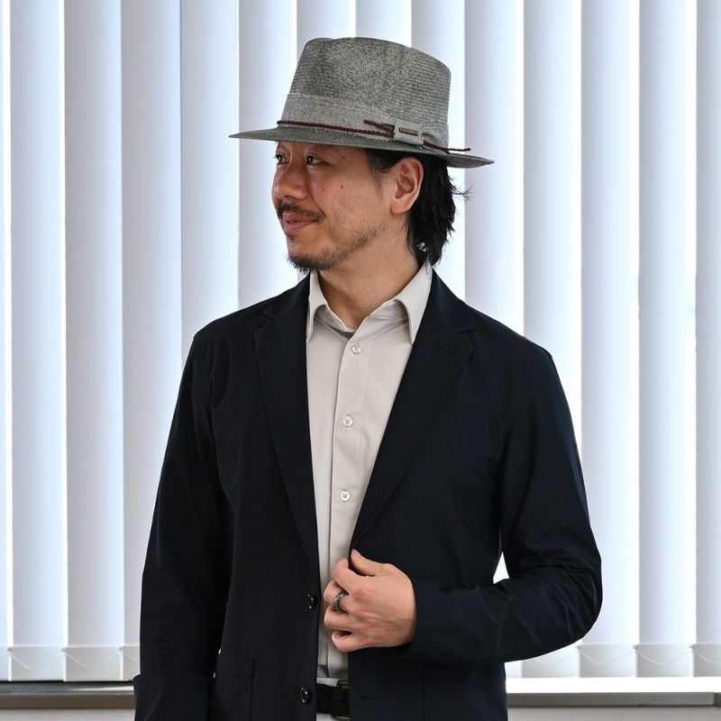 オメロオルテガのパナマハット MOUSE RIVER VINTAGE（マウスリバー ヴィンテージ） グレー