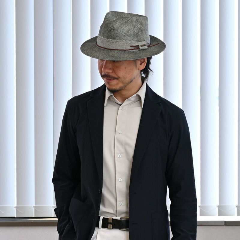 オメロオルテガのパナマハット MOUSE RIVER VINTAGE（マウスリバー ヴィンテージ） グレー