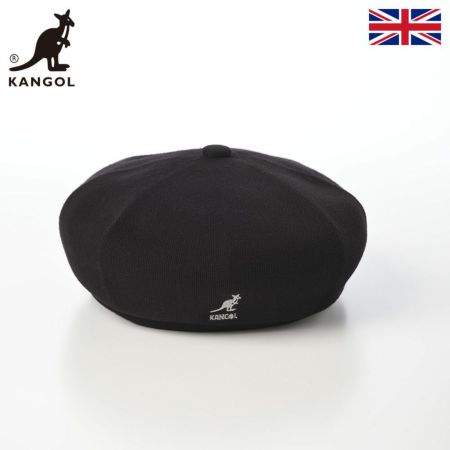 カンゴールのベレー帽 BAMBOO JAX BERET（バンブー ジャックス ベレー） ブラック