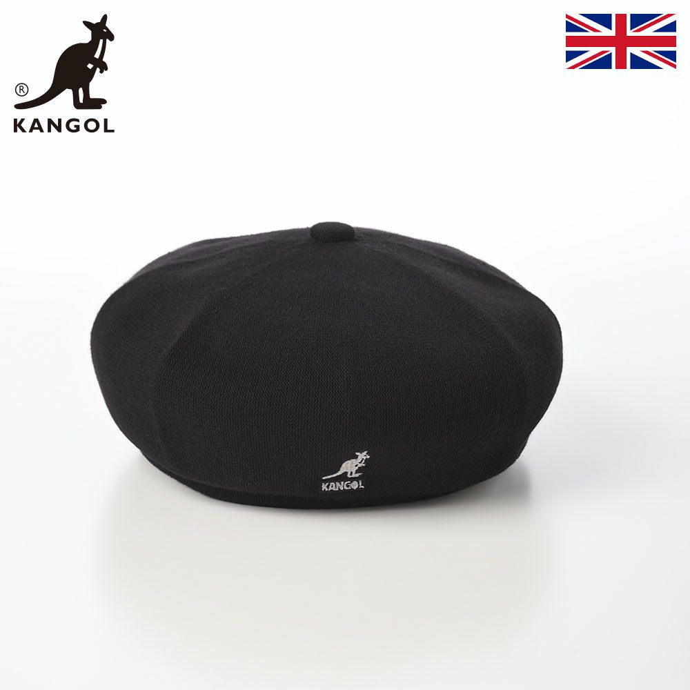 カンゴールのベレー帽 BAMBOO JAX BERET（バンブー ジャックス ベレー） ブラック