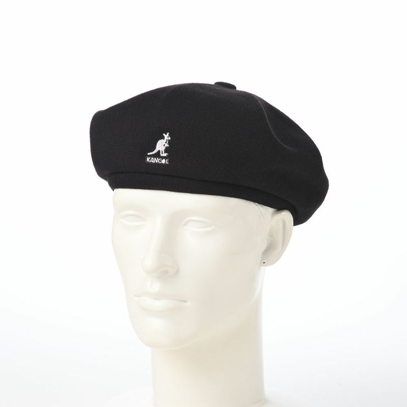 カンゴールのベレー帽 BAMBOO JAX BERET（バンブー ジャックス ベレー） ブラック