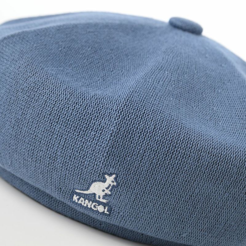 カンゴールのベレー帽 BAMBOO JAX BERET（バンブー ジャックス ベレー） デニムブルー