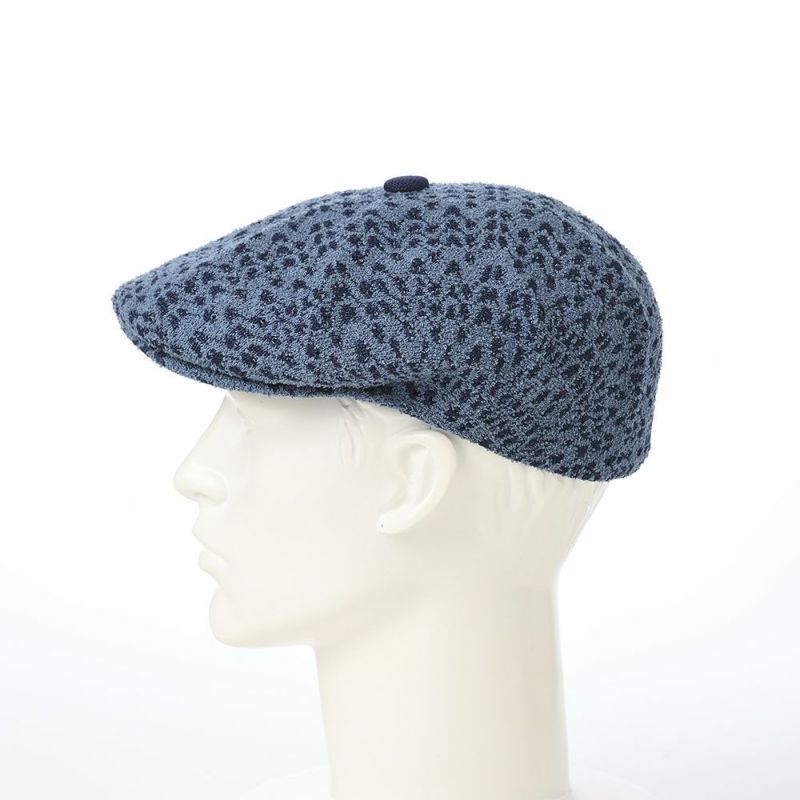 カンゴールのハンチング BERMUDA ZIG ZAG GALAXY（バミューダ ジグザグ ギャラクシー） デニムブルー