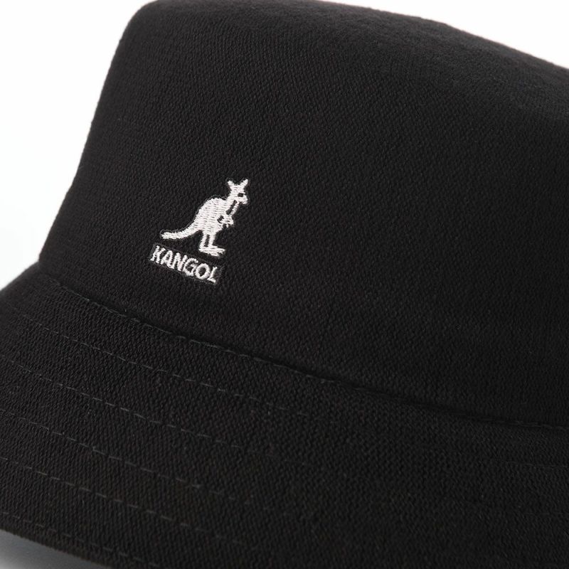 カンゴールのバケットハット BAMBOO LAHINCH（バンブー ラヒンチ） ブラック