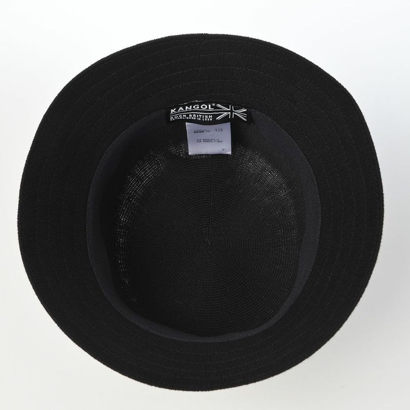 カンゴールのバケットハット BAMBOO LAHINCH（バンブー ラヒンチ） ブラック