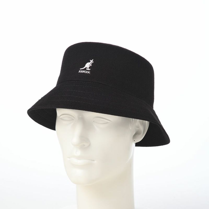 カンゴールのバケットハット BAMBOO LAHINCH（バンブー ラヒンチ） ブラック