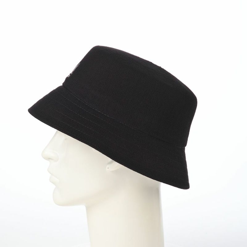 カンゴールのバケットハット BAMBOO LAHINCH（バンブー ラヒンチ） ブラック
