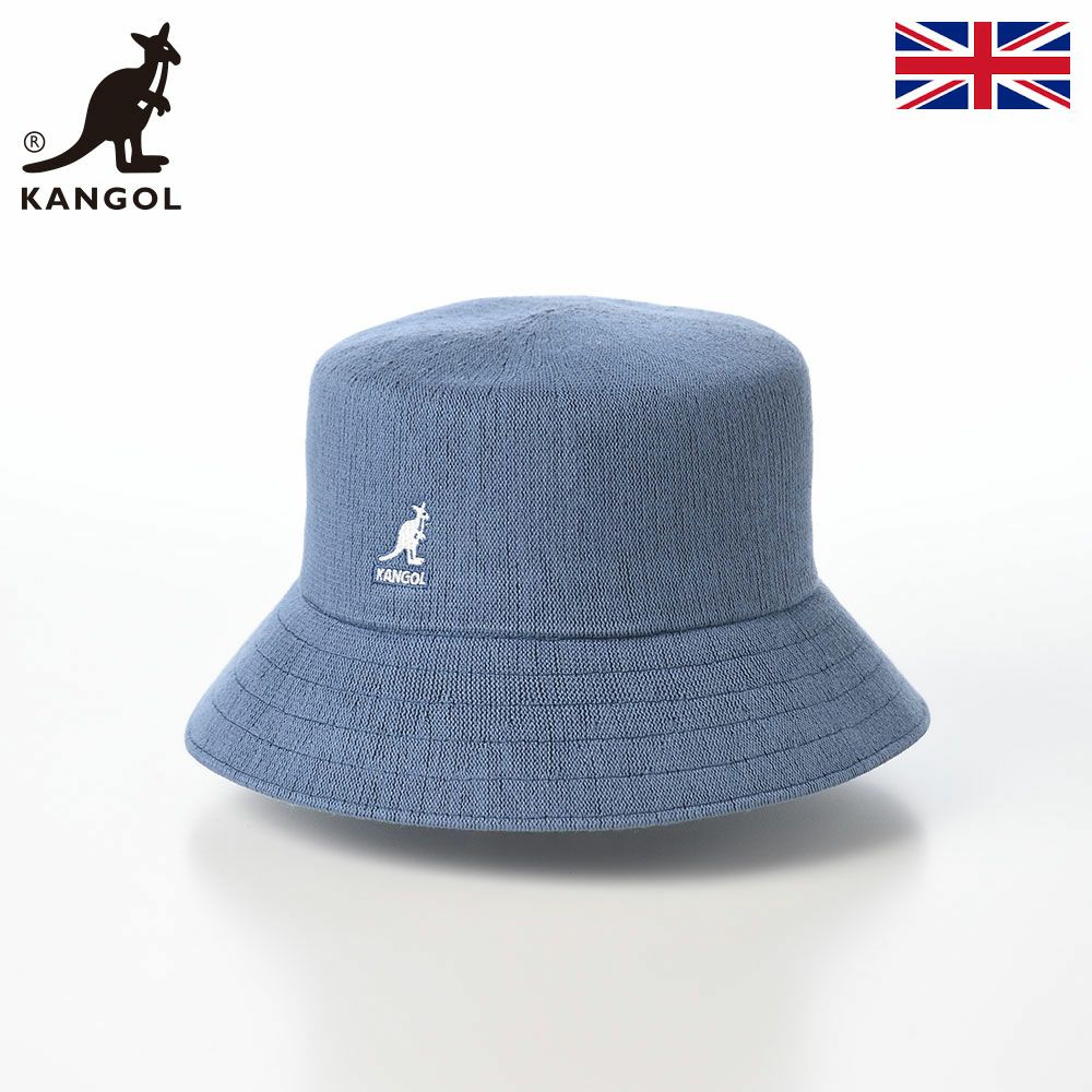 カンゴールのバケットハット BAMBOO LAHINCH（バンブー ラヒンチ） デニムブルー