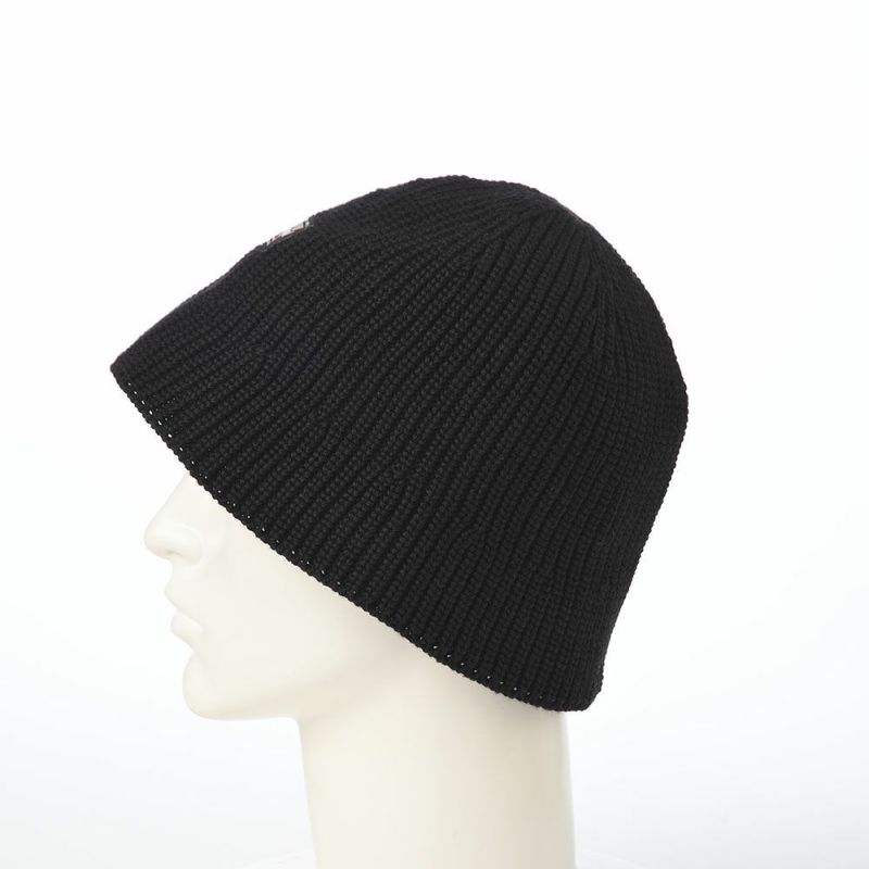 カンゴールのバケットハット WASHED KNIT BUCKET（ウォッシュド ニット バケット） ブラック