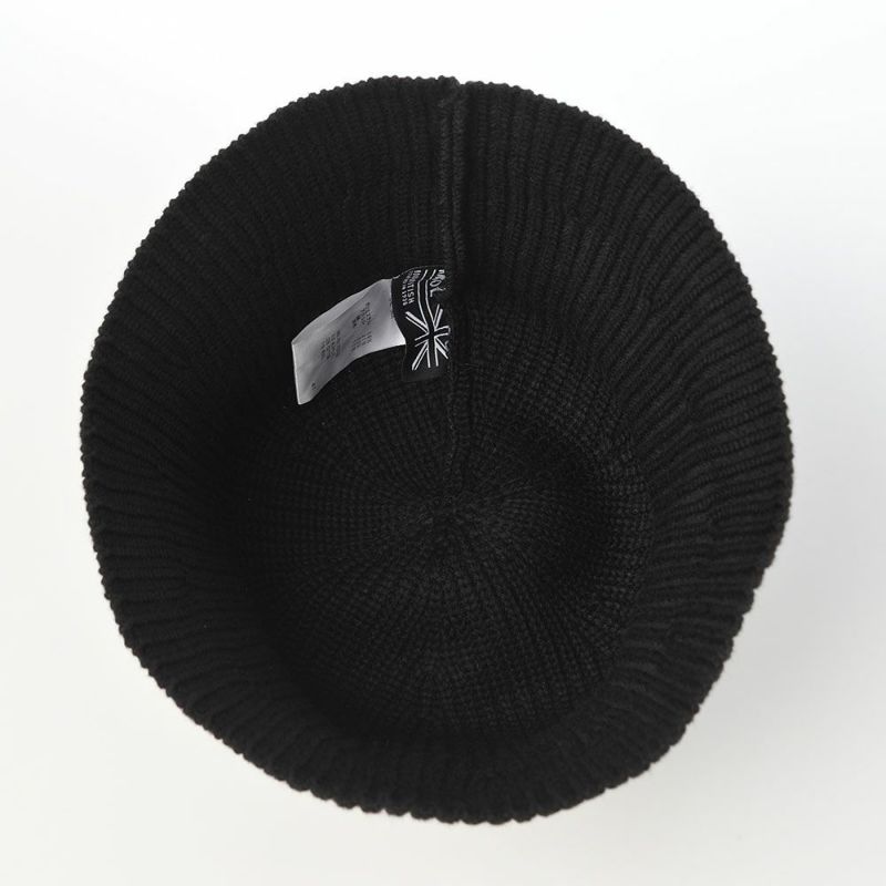 カンゴールのバケットハット WASHED KNIT BUCKET（ウォッシュド ニット バケット） ブラック