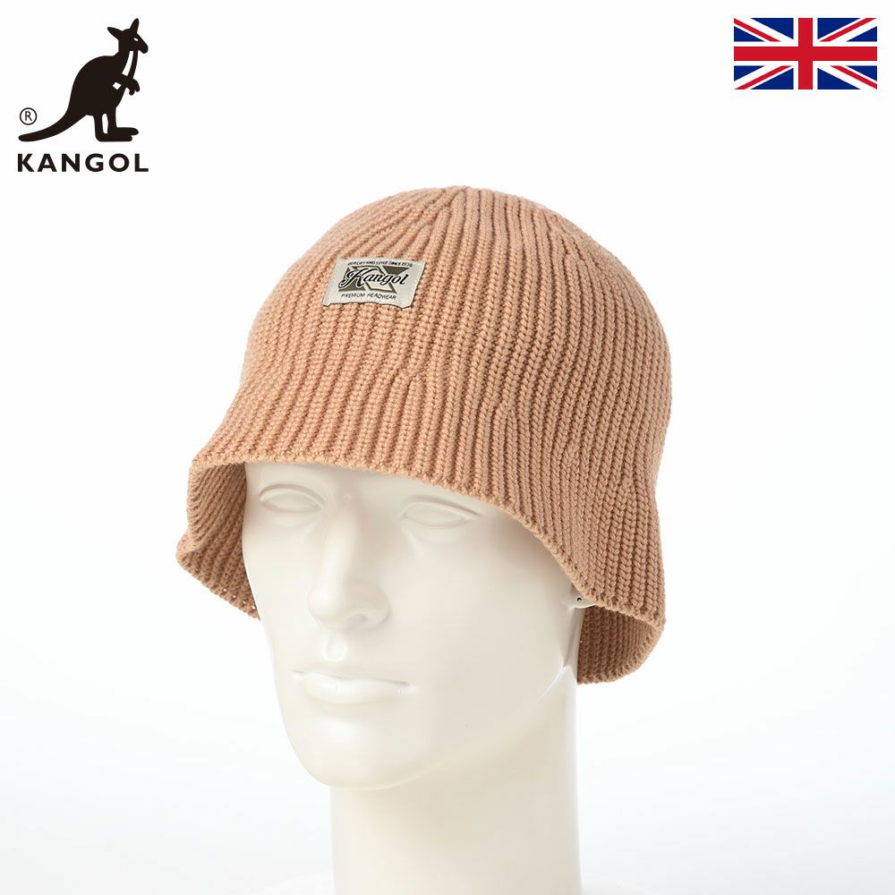 カンゴールのバケットハット WASHED KNIT BUCKET（ウォッシュド ニット バケット） オーツ
