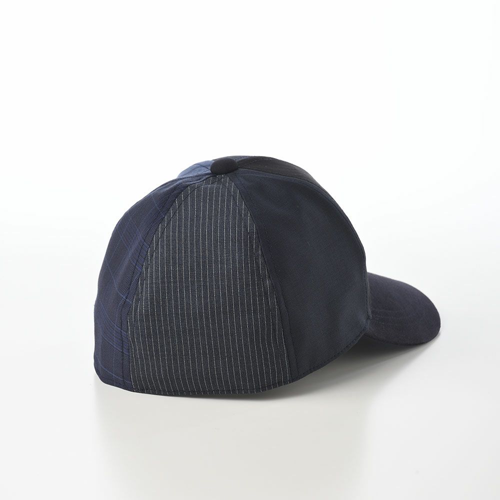 イケガミ帽子工房のキャップ Tailor Cap（テーラーキャップ） ネイビーミックス