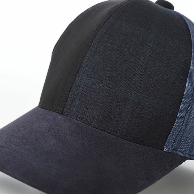 イケガミ帽子工房のキャップ Tailor Cap（テーラーキャップ） ネイビーミックス