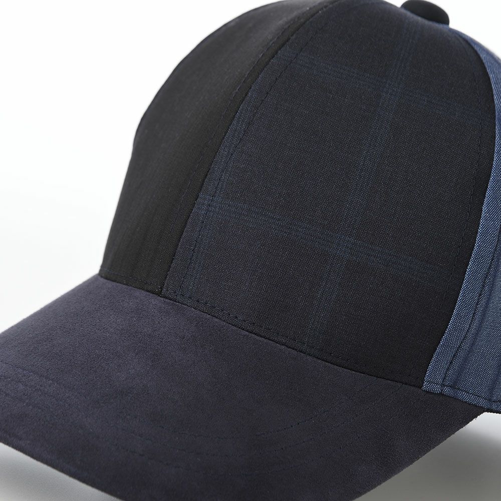 イケガミ帽子工房のキャップ Tailor Cap（テーラーキャップ） ネイビーミックス