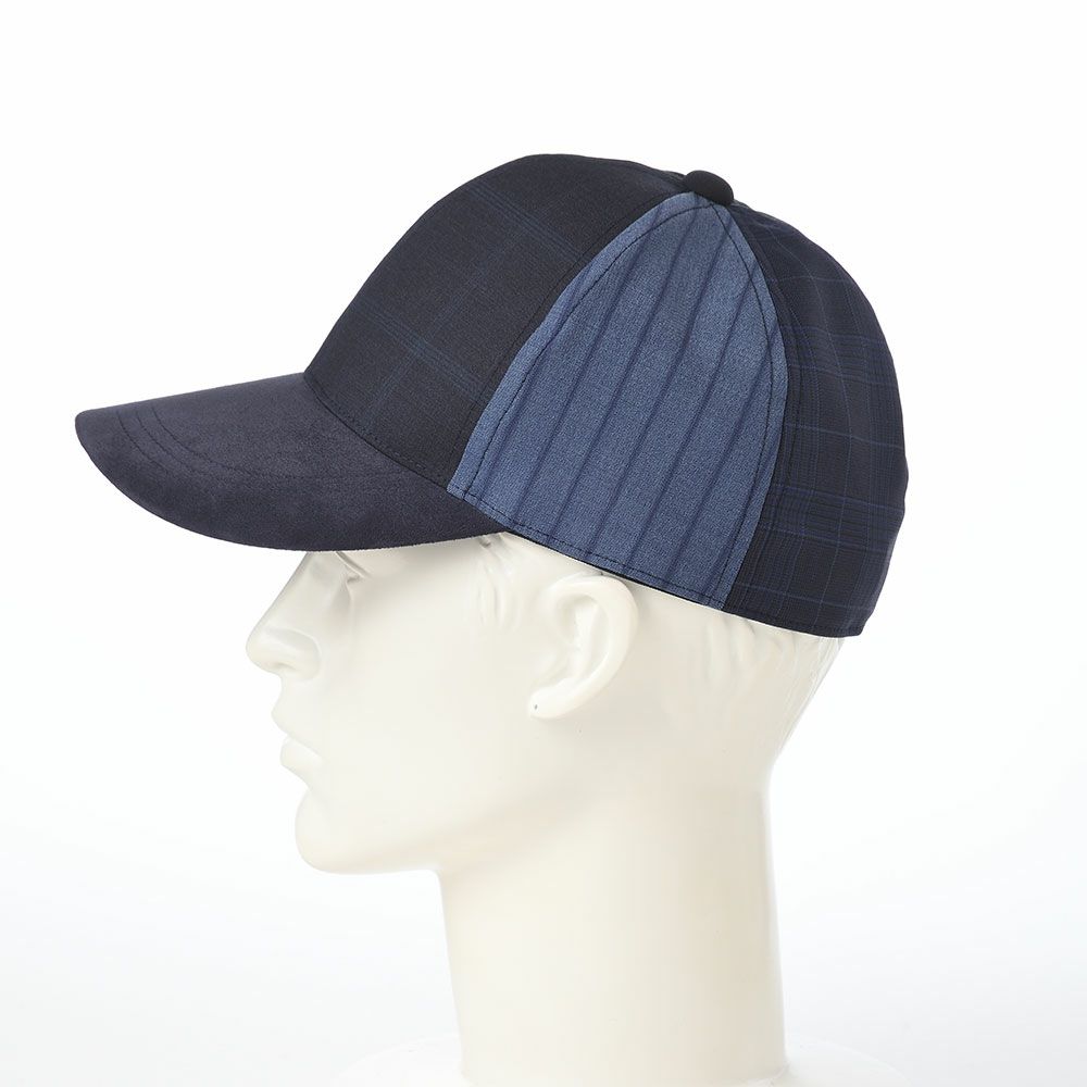 イケガミ帽子工房のキャップ Tailor Cap（テーラーキャップ） ネイビーミックス