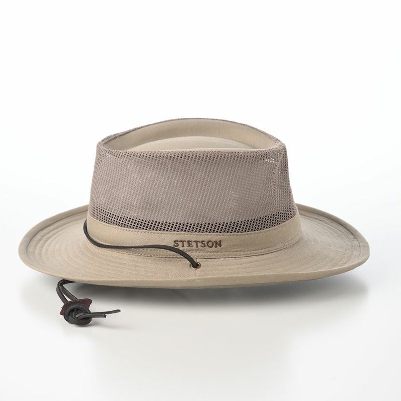 ステットソンのソフトハット OUTDOOR AIR COTTON HAT（アウトドア エアコットン ハット） ST273EU ベージュ