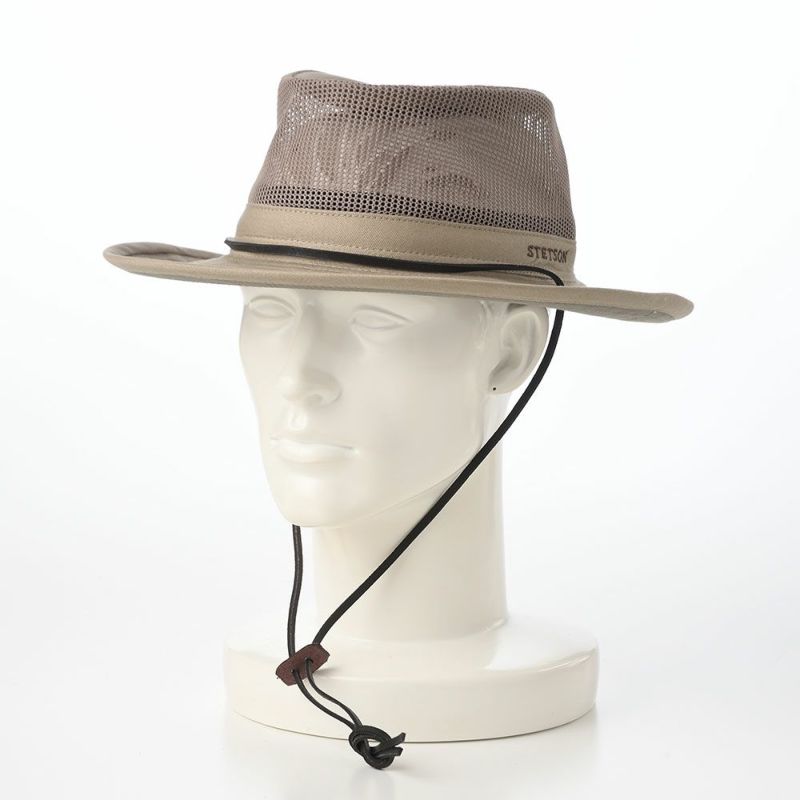 ステットソンのソフトハット OUTDOOR AIR COTTON HAT（アウトドア エアコットン ハット） ST273EU ベージュ