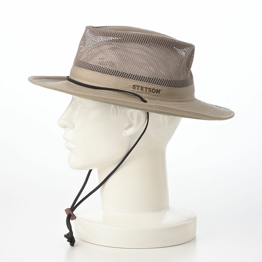ステットソンのソフトハット OUTDOOR AIR COTTON HAT（アウトドア エアコットン ハット） ST273EU ベージュ