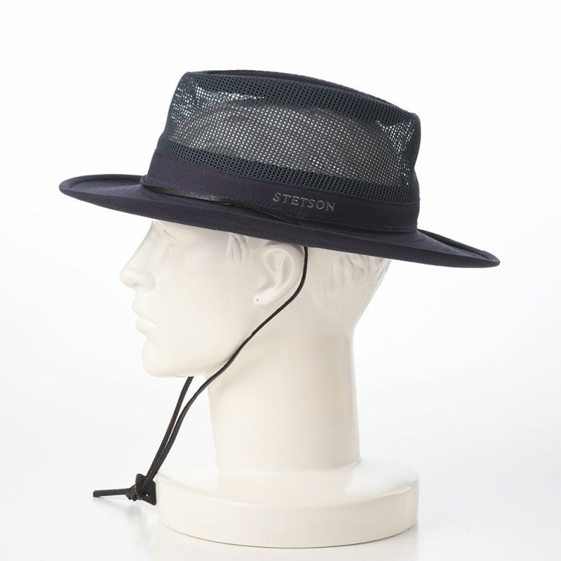 ステットソンのソフトハット OUTDOOR AIR COTTON HAT（アウトドア エアコットン ハット） ST273EU ネイビー