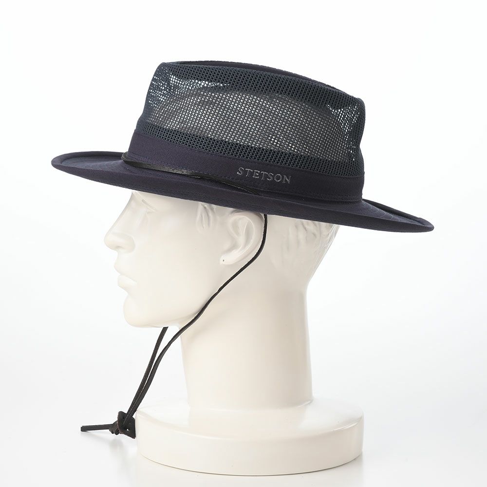 ステットソンのソフトハット OUTDOOR AIR COTTON HAT（アウトドア エアコットン ハット） ST273EU ネイビー