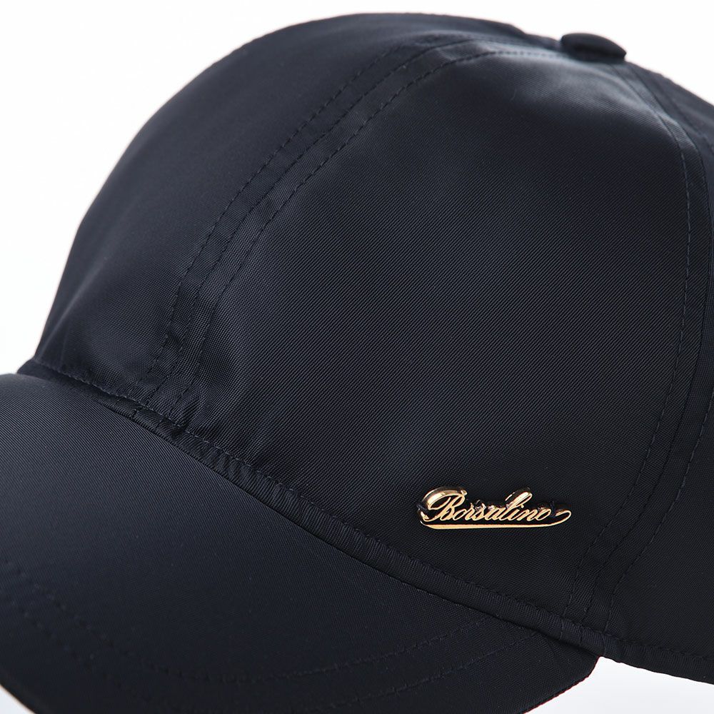 ボルサリーノのキャップ Baseball Cap Hiker Rain FW（ベースボールキャップ ハイカーレイン FW） B95174 ネイビー