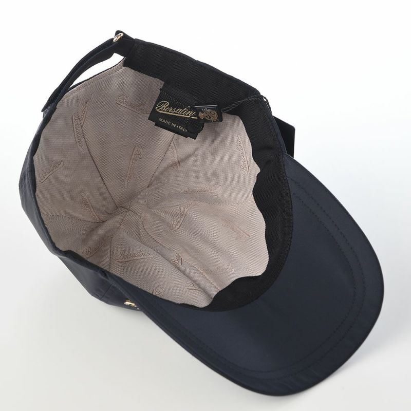 ボルサリーノのキャップ Baseball Cap Hiker Rain FW（ベースボールキャップ ハイカーレイン FW） B95174 ネイビー
