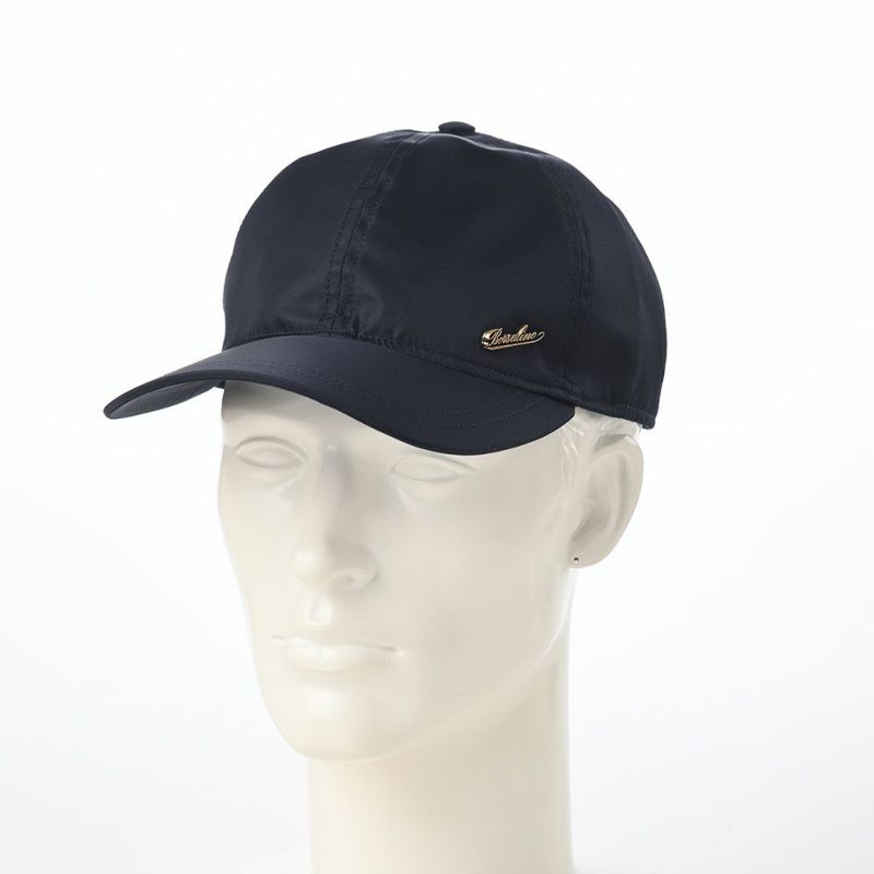 ボルサリーノのキャップ Baseball Cap Hiker Rain FW（ベースボールキャップ ハイカーレイン FW） B95174 ネイビー
