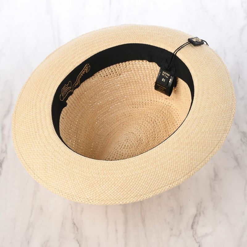 ボルサリーノのパナマハット Panama Semicrochet Federico（パナマ セミクロシェ フェデリコ） 141273 ブラウン