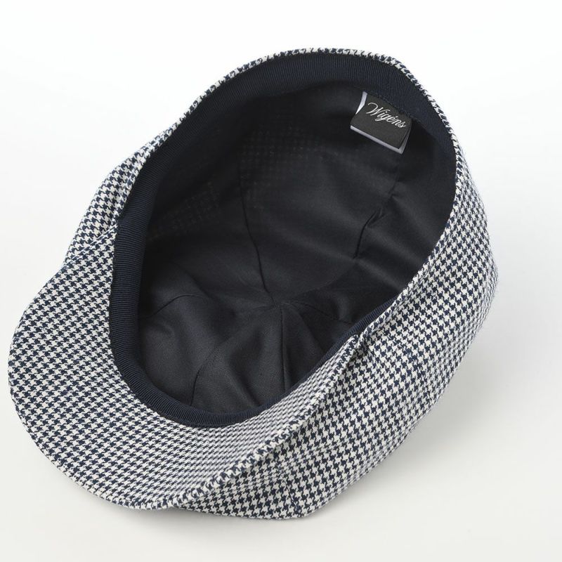 ヴィゲーンズのキャスケット Newsboy Classic Cap Summer Pepita（ニュースボーイクラシックキャップ サマーピペタ）W102239 ネイビー