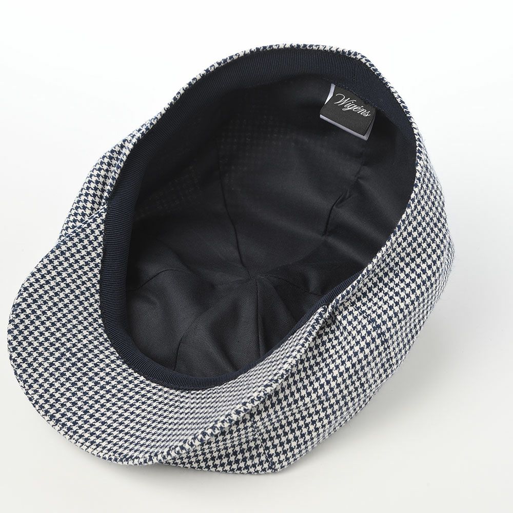 ヴィゲーンズのキャスケット Newsboy Classic Cap Summer Pepita（ニュースボーイクラシックキャップ サマーピペタ）W102239 ネイビー