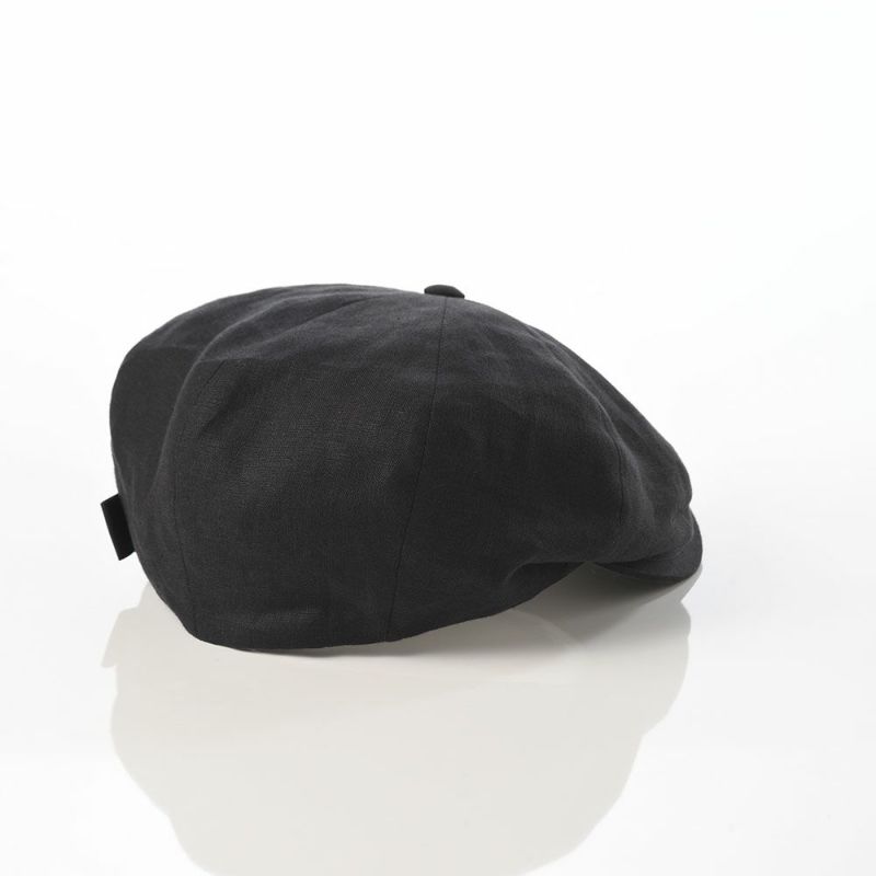 ボルサリーノのハンチング Hunting Ubaldo Linen（ハンチング ウバルド リネン） B15113 ブラック