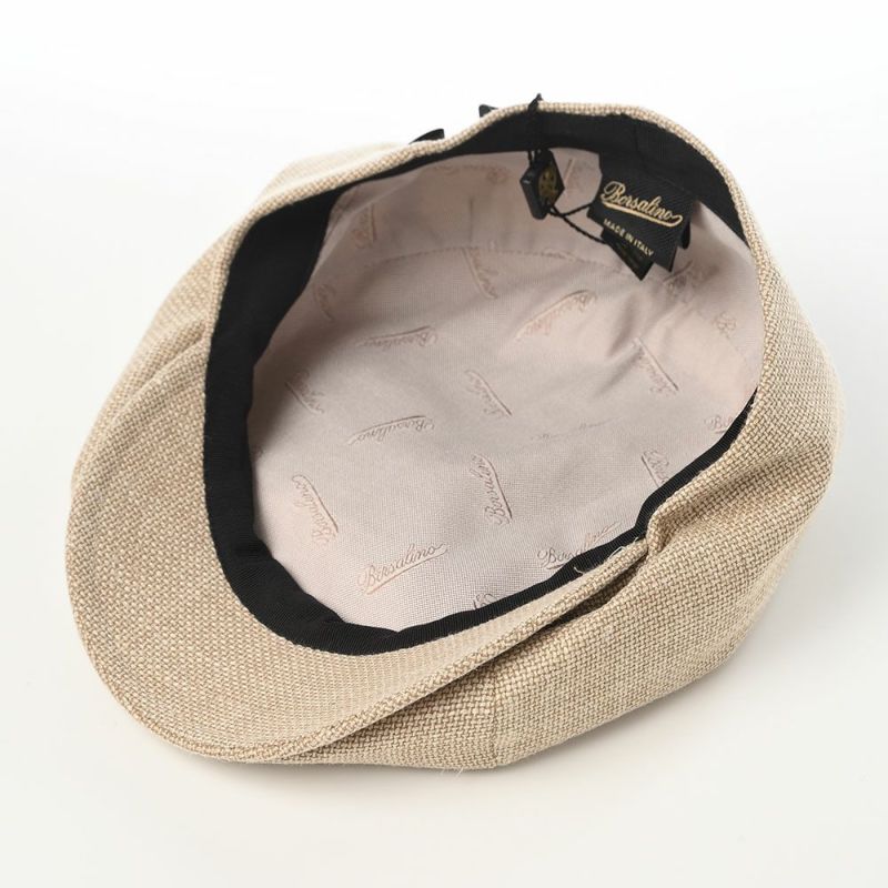 ボルサリーノのハンチング Hunting Ubaldo Silk Mix（ハンチング ウバルド シルク ミックス） B15113 ベージュ