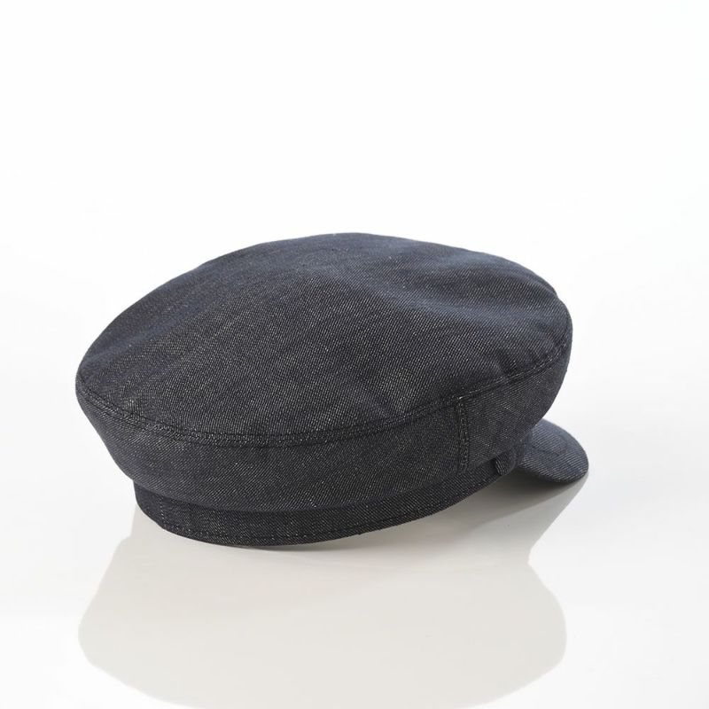 ボルサリーノのハンチング Sailor Cap Denim（セーラーキャップ デニム） B45079 ダークネイビー
