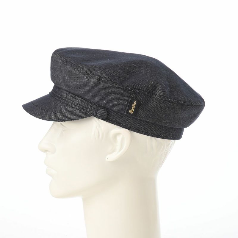 ボルサリーノのハンチング Sailor Cap Denim（セーラーキャップ デニム） B45079 ダークネイビー