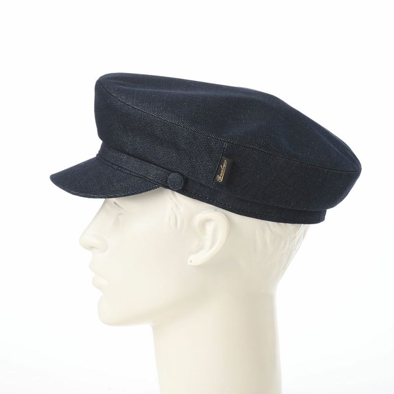 ボルサリーノのハンチング Sailor Cap Denim（セーラーキャップ デニム） B45079 ネイビー