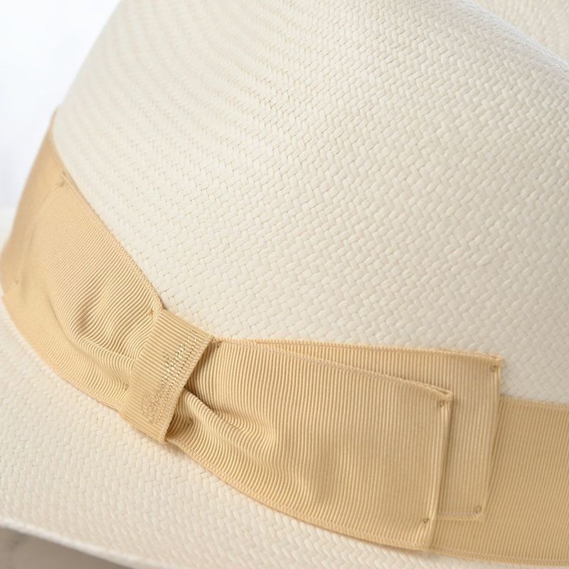 ボルサリーノのパナマハット Panama Fine Larga（パナマファイン ラーガ） 140340 ベージュリボン