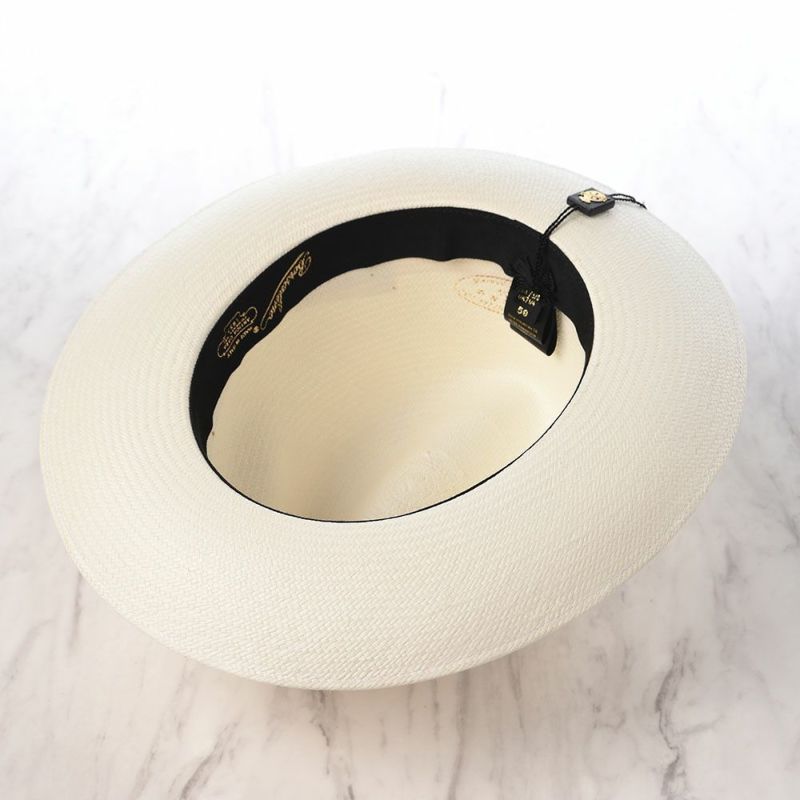 ボルサリーノのパナマハット Panama Fine Larga（パナマファイン ラーガ） 140340 ベージュリボン