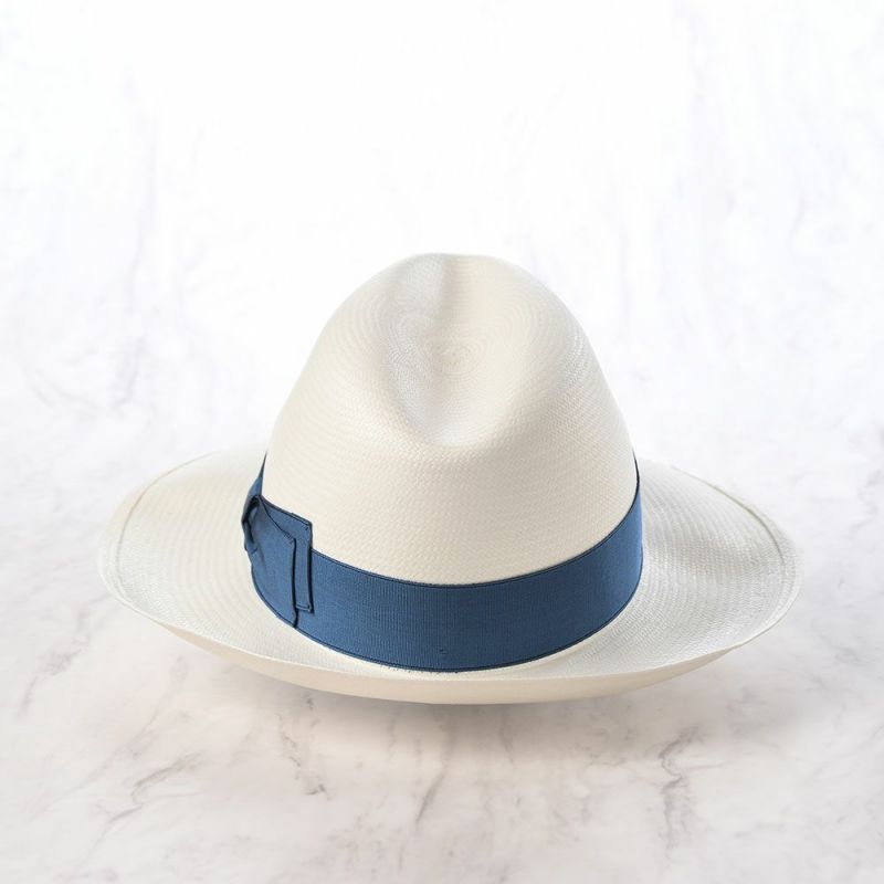 ボルサリーノのパナマハット Panama Fine Larga（パナマファイン ラーガ） 140340 ブルーリボン