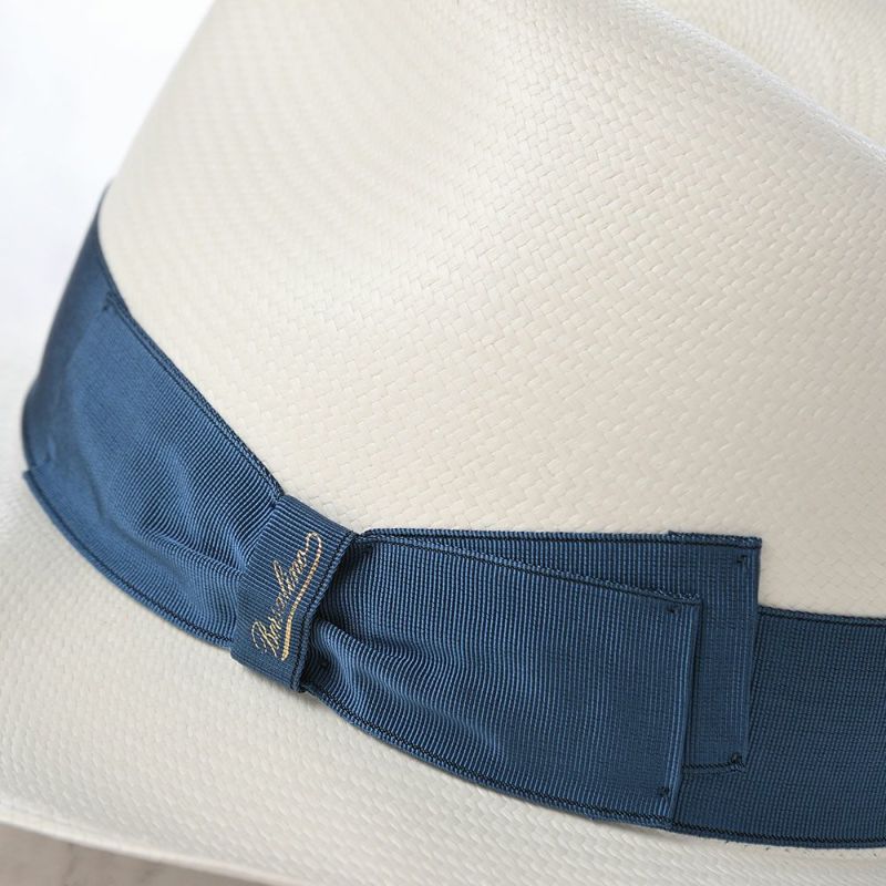 ボルサリーノのパナマハット Panama Fine Larga（パナマファイン ラーガ） 140340 ブルーリボン