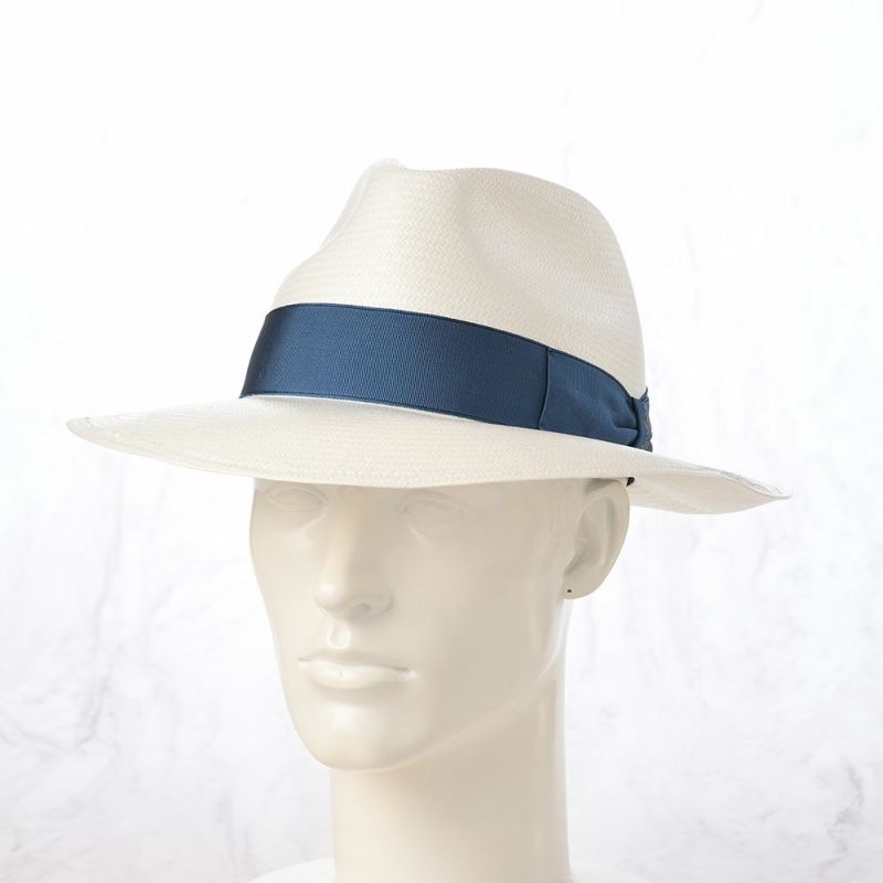 ボルサリーノのパナマハット Panama Fine Larga（パナマファイン ラーガ） 140340 ブルーリボン