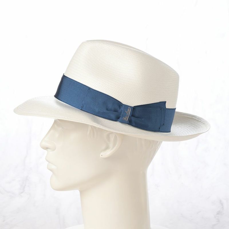ボルサリーノのパナマハット Panama Fine Larga（パナマファイン ラーガ） 140340 ブルーリボン