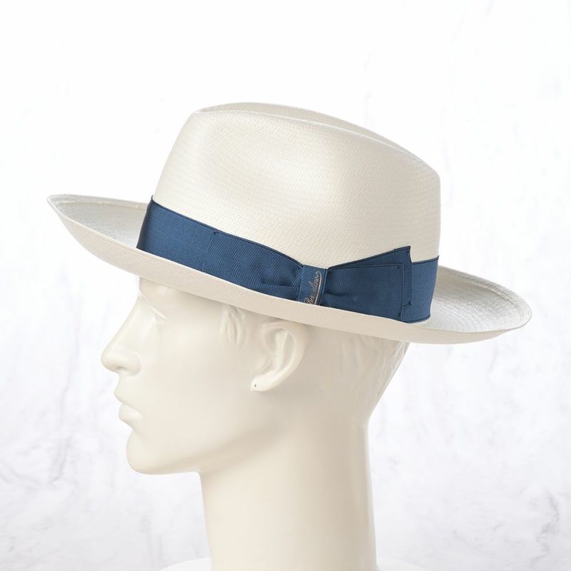 ボルサリーノのパナマハット Panama Fine Larga（パナマファイン ラーガ） 140340 ブルーリボン