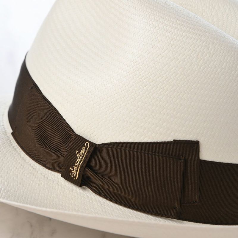 ボルサリーノのパナマハット Panama Fine Larga（パナマファイン ラーガ） 140340 ブラウンリボン